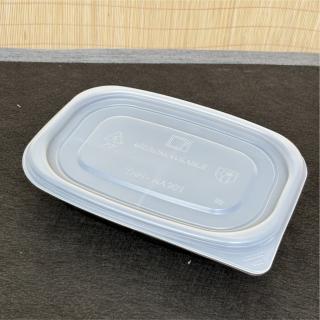 Disposable 3-Compartment Plastic Tray / Container (Rectangular)